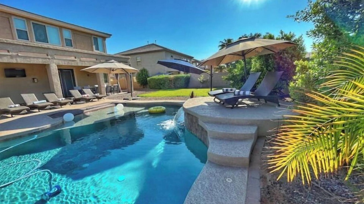 Mesa House | Heated Pool & Hot Tub w/resort-style Backyard Oasis! Huge Family-Friendly Home