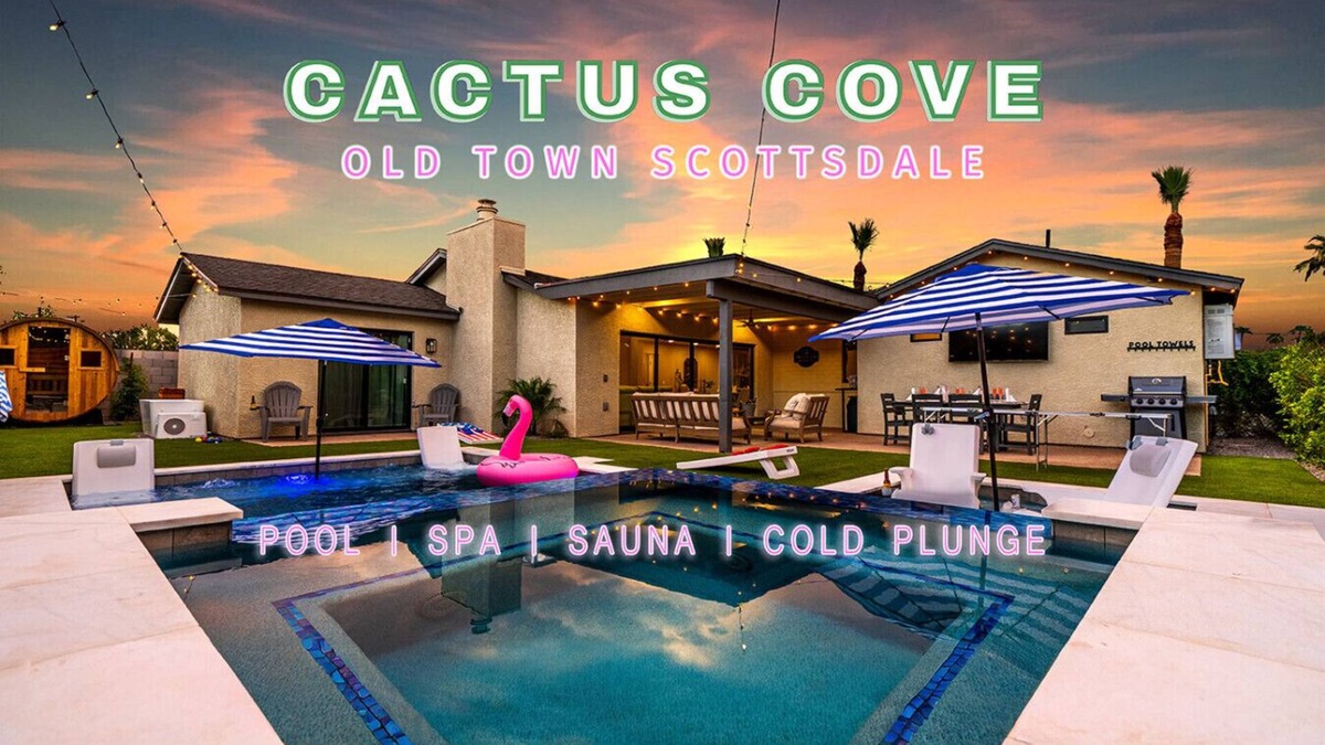 South Scottsdale Apartment | Heated Pool & Spa + Luxury 4BR ensuite in Old Town