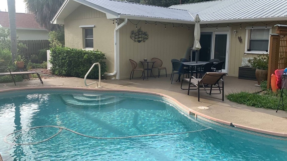 Palm Harbor House | Heated salt water pool, close to beaches, includes free pass to Honeymoon beach