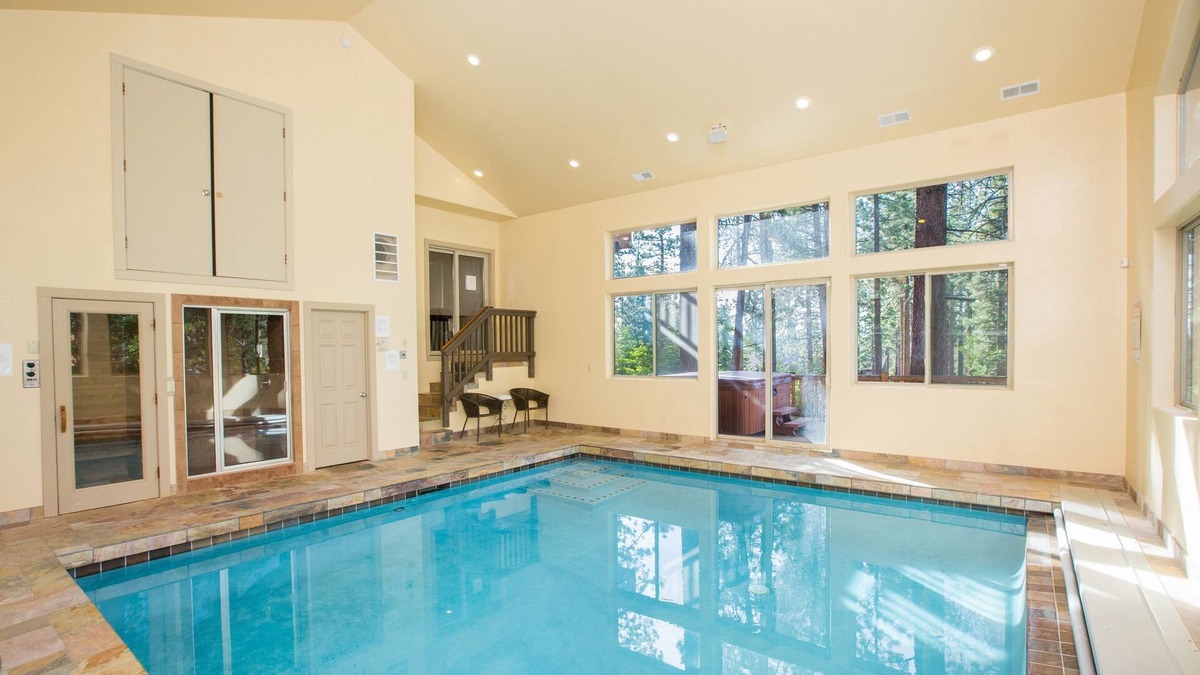 South Lake Tahoe House | Heavenly, AC, Indoor Pool, Home Theater - HRP #085