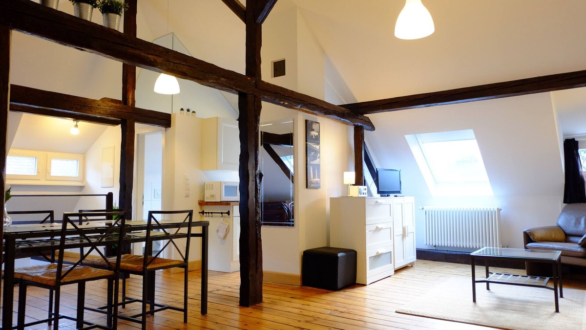 Weststadt Apartment | heidel-home 1Room Studio: central villa from 1926 for singles/groups/family