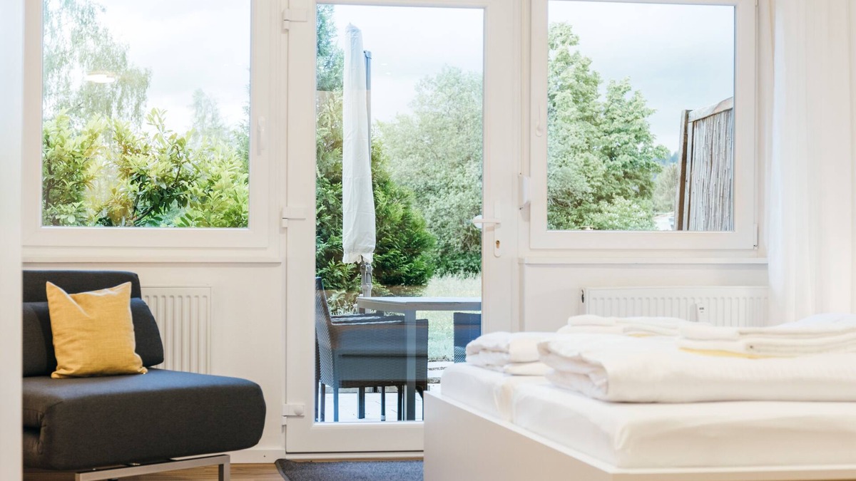 Scheidegg Apartment | Heimatel: Smartes Allgäu-studio mit Pool & Sauna in Bester Lage