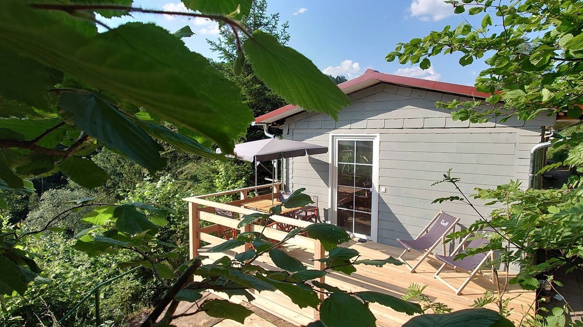 Schleusegrund House | Hellaberg III: Quiet vacation home with sauna on the edge of the forest