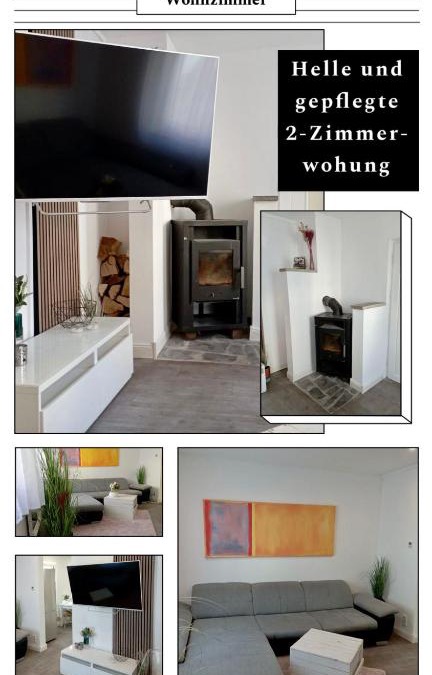 Poppenweiler Apartment | Helle und gemütliche 2 Zimmer Ferienwohnung