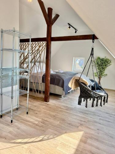 Burgeresch Apartment | Helles Ferienhaus super zentral mit gratis Stellplätzen N162