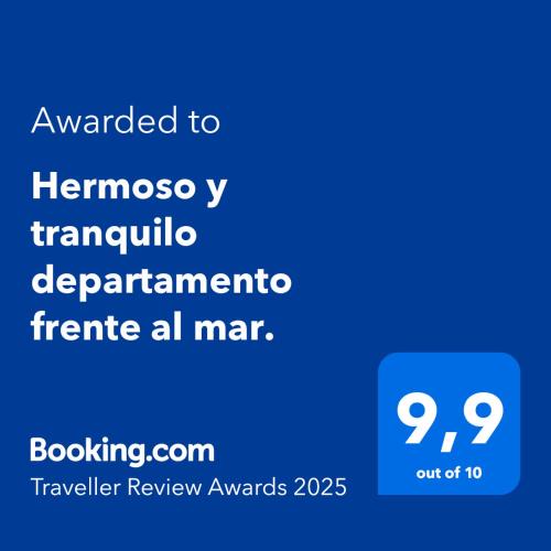 Concon Apartment | Hermoso y tranquilo departamento frente al mar.