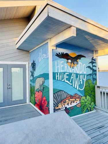 Spring Hill House | Hernando Hideaway:Heated Pool/Decks/Dock/Balcony/Yard w/Firepit/Kayaks