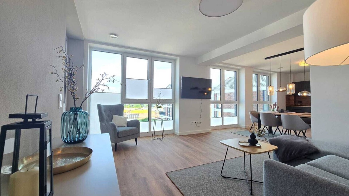 Suderneuland I Apartment | Herzlich Willkommen in der Zauberhaften Ferienwohnung Hafenblick!