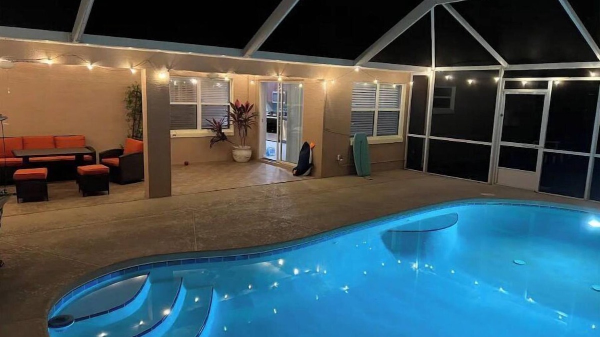Palm Coast House | Hidden Gem- stylish 3BR house w/heated pool