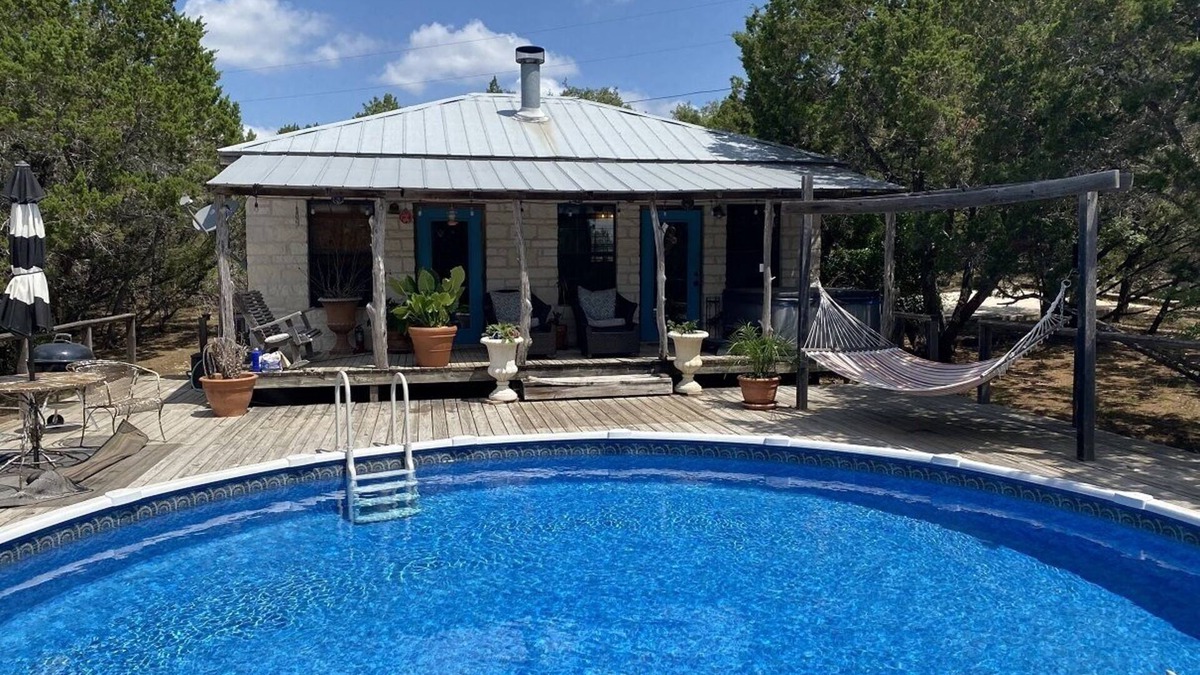 Wimberley Cabin | Hidden Gem with Private Pool and Hot Tub