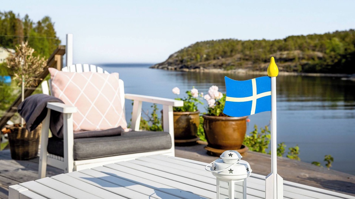 Harnosand Villa | High Coast villa by the sea, with a spectacular view of the sea.