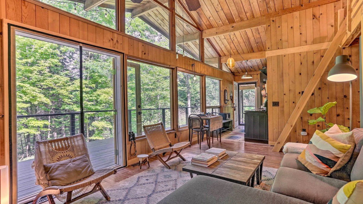 High Falls Cabin | High Falls Restorative Cabin in the Woods!