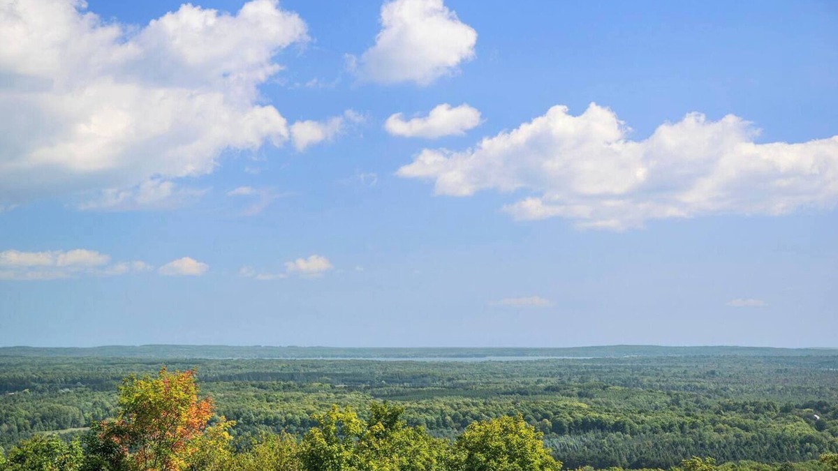 Alanson House | High In The Tress Overlooking Multiple Lakes
