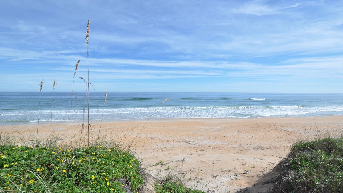 Flagler Beach House | High Reviews-Oceanfront Paradise-Beachfront-Garage-Pool-2 Patios