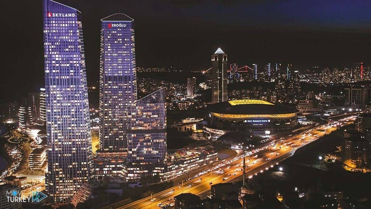 Uludag Apartment | Highest Luxury Tower Skyland Istanbul Studio Apartment