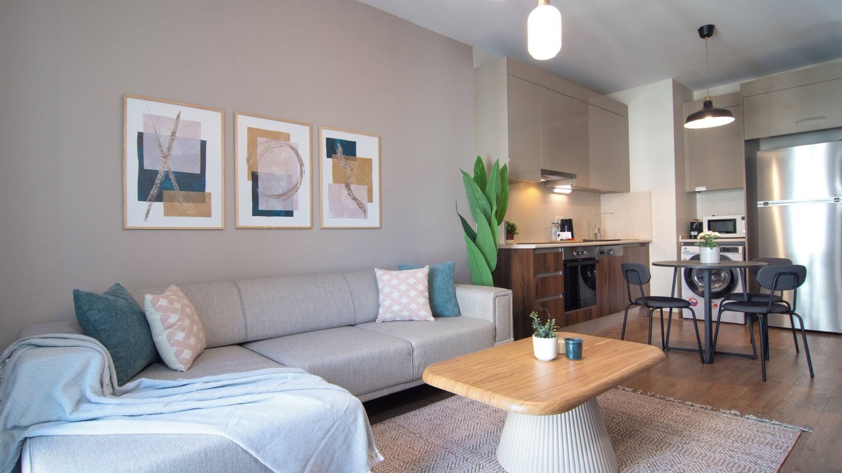 Mahmutbey Apartment | Hight floors 1 bedr apart all yours
