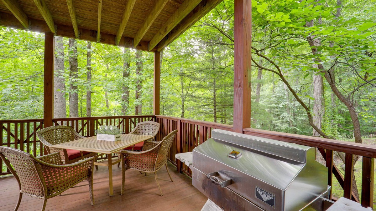 Mountain Air Condo | Hike On-Site: Gem in Burnsville, Near Waterfalls