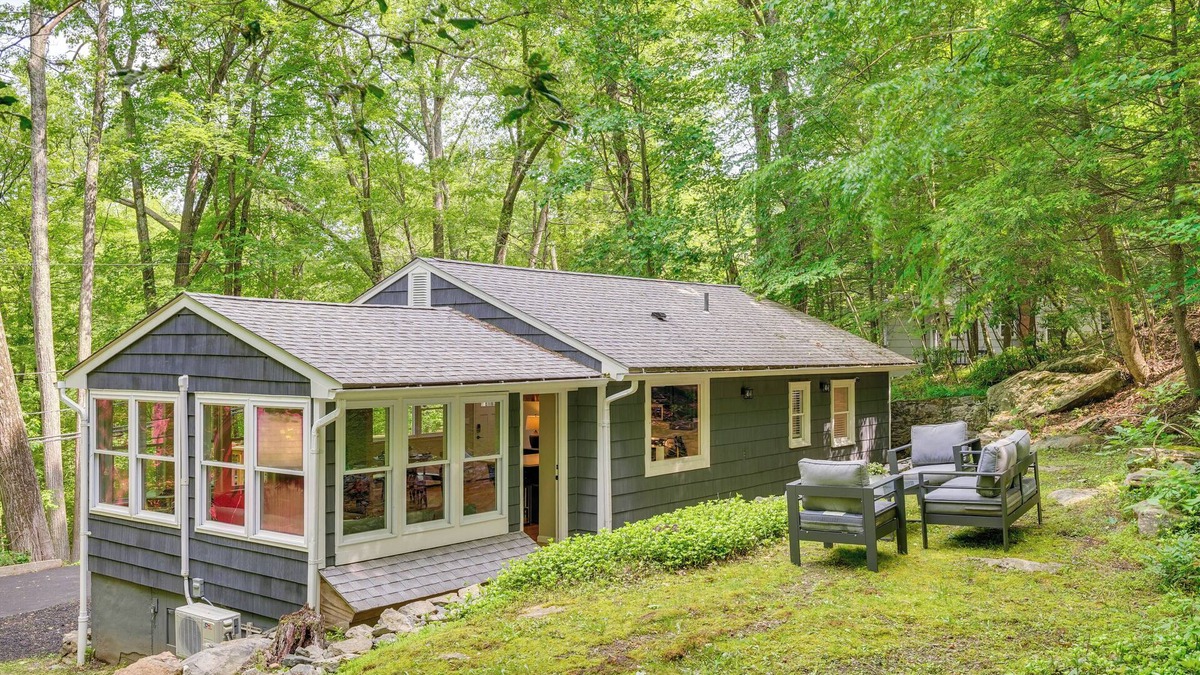 Sherman Cottage | Hiking Trails On-Site: Wooded New Millford Escape!