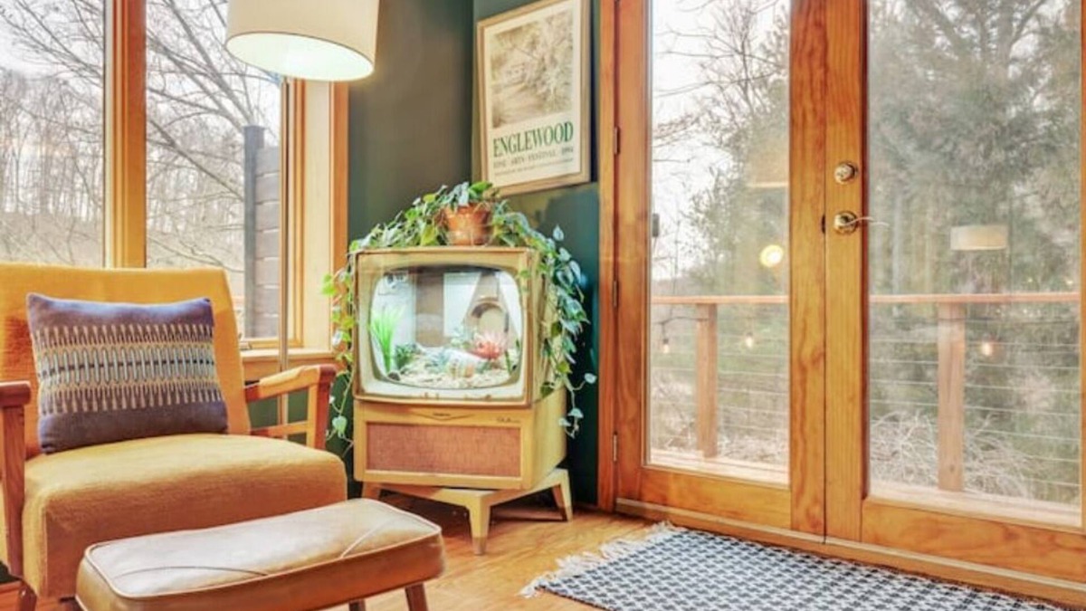 White Hall House | Hillside Haven with Outdoor Tubs + Vintage Library