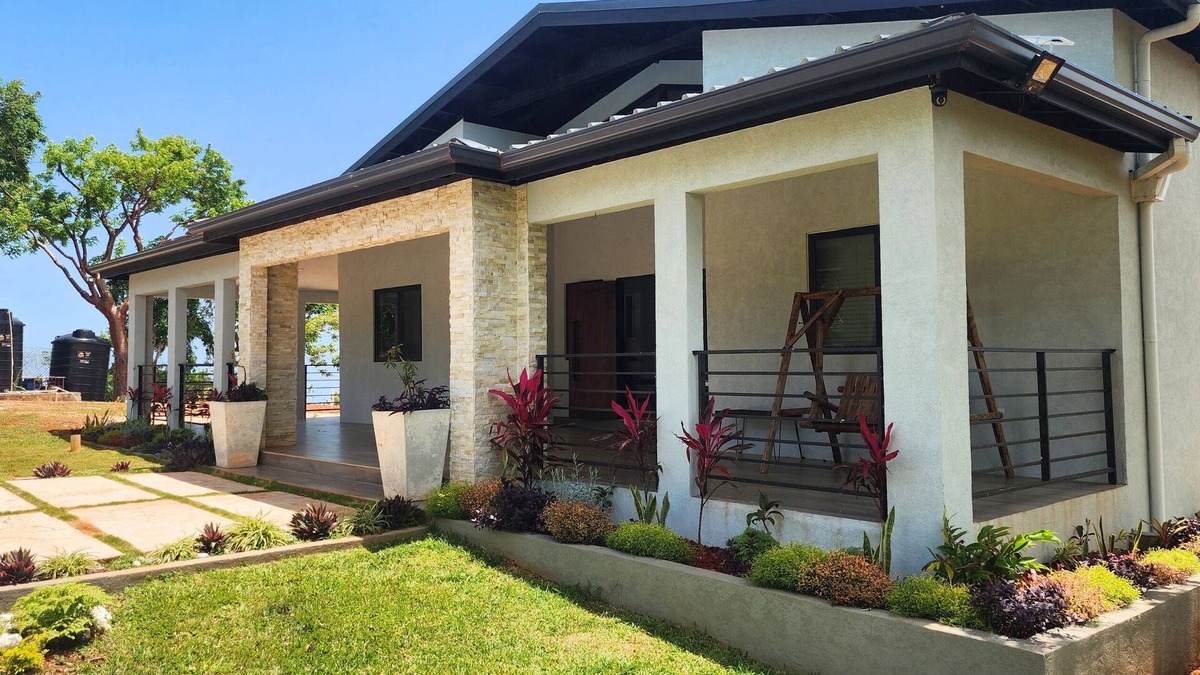 Lacovia Villa | Hilltop 5BR Villa with Chef, Patios & Sea Views – Near Treasure Beach, JA