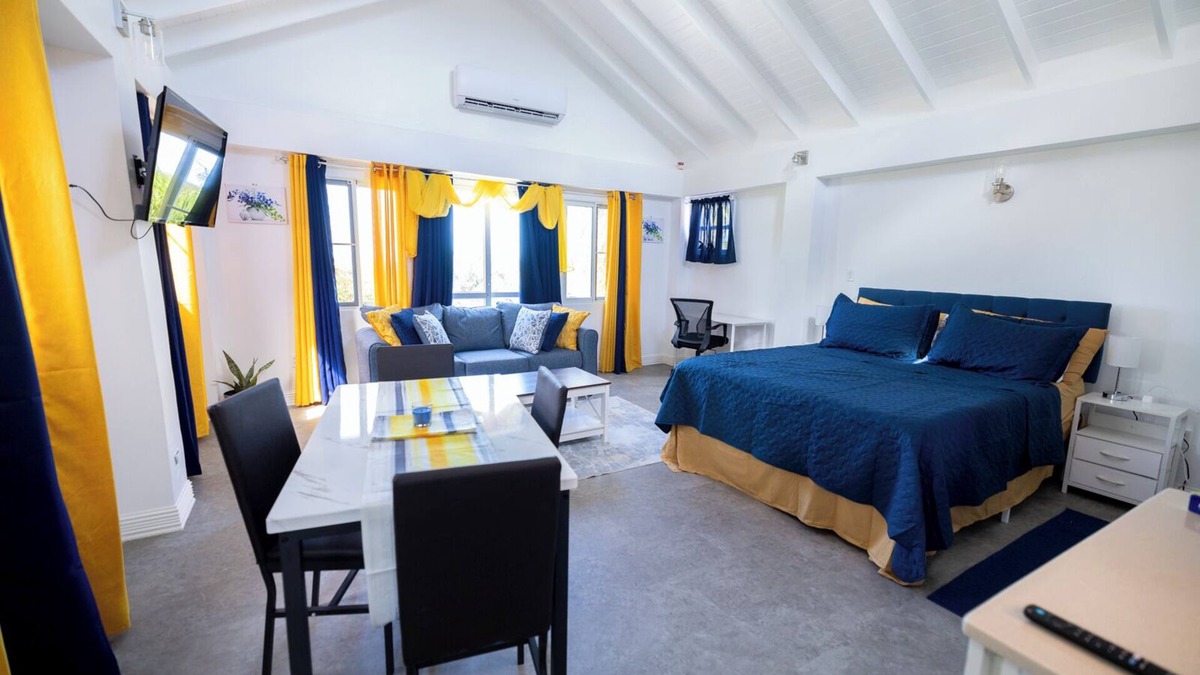 Saint John Parish Apartment | Hilltop Views: City & Sea Escape