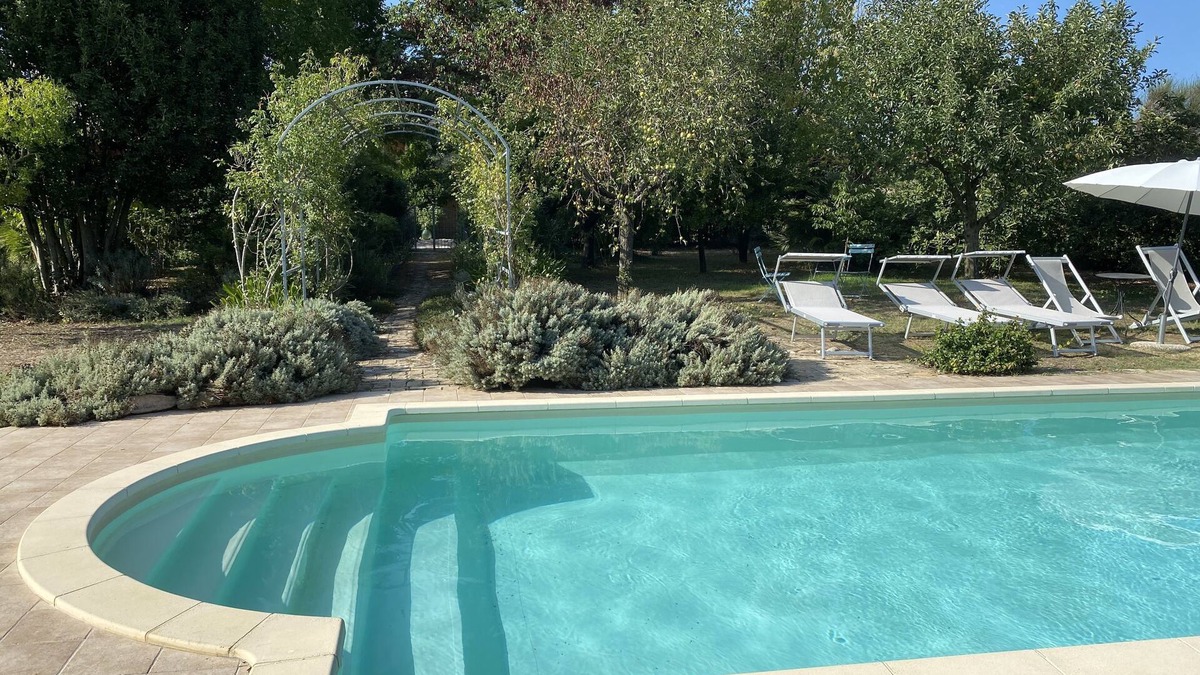 Belmonte Piceno Villa | Hilltop villa with air-conditioning, exclusive use of pool, gym & garden