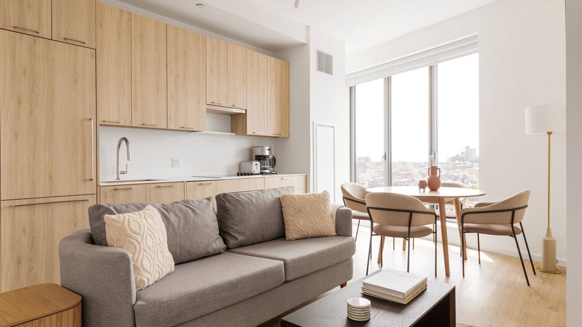 Clinton Hill Apartment | Hip Clinton Hill 2BR w/Gym, Elev & W/D, near Sports, by Blueground
