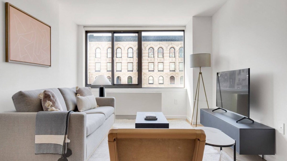 Union Square Apartment | Hip Flatiron 1BR w/Elevator & Gym, near Union Square Park, by Blueground