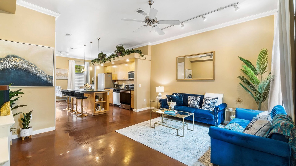Old East Hill House | Hip & vibrant townhome near downtown with private patio, grill, AC, and WiFi