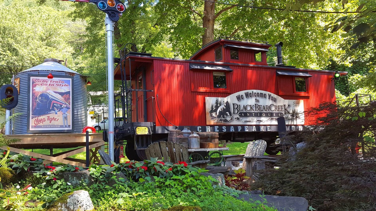 Clayton House | Historic, Completely Restored 1929 Caboose in Beautiful North Georgia Mountains