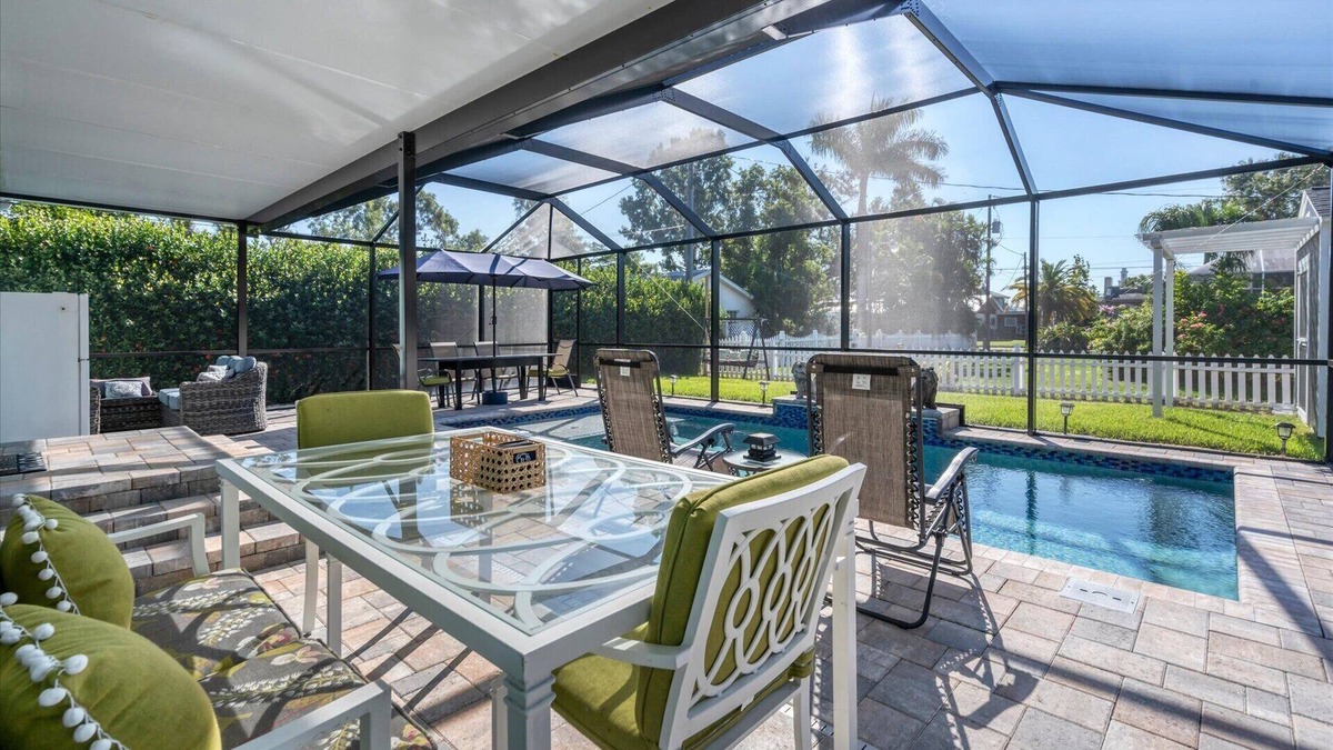 Punta Gorda Cottage | Historic Downtown Punta Gorda Cottage with Private Pool