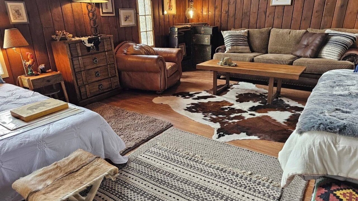 Tucson Cabin | Historic Dude Ranch Rustic Cowboy Cabin Desert Experience