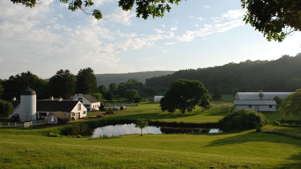 East Lyme House | Historic Inn on a 100 Acre Organic Farm with Lake, Private Pool & Gourmet Food