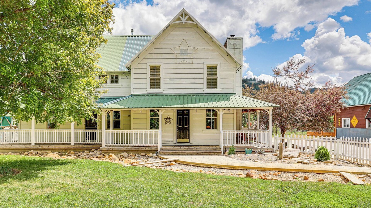 Garden Valley House | Historic 'McBride House' in Garden Valley Mtns!