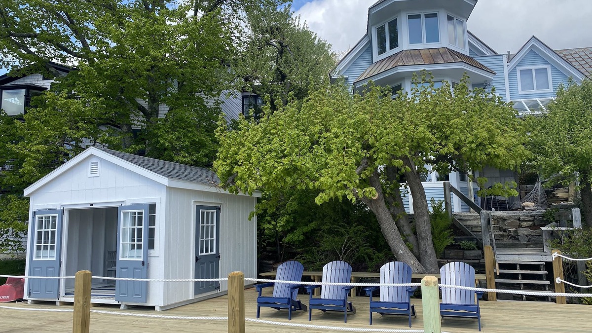 Southwest Harbor House | Historic Oceanfront Home with private dock and boat house. Walkable to town.
