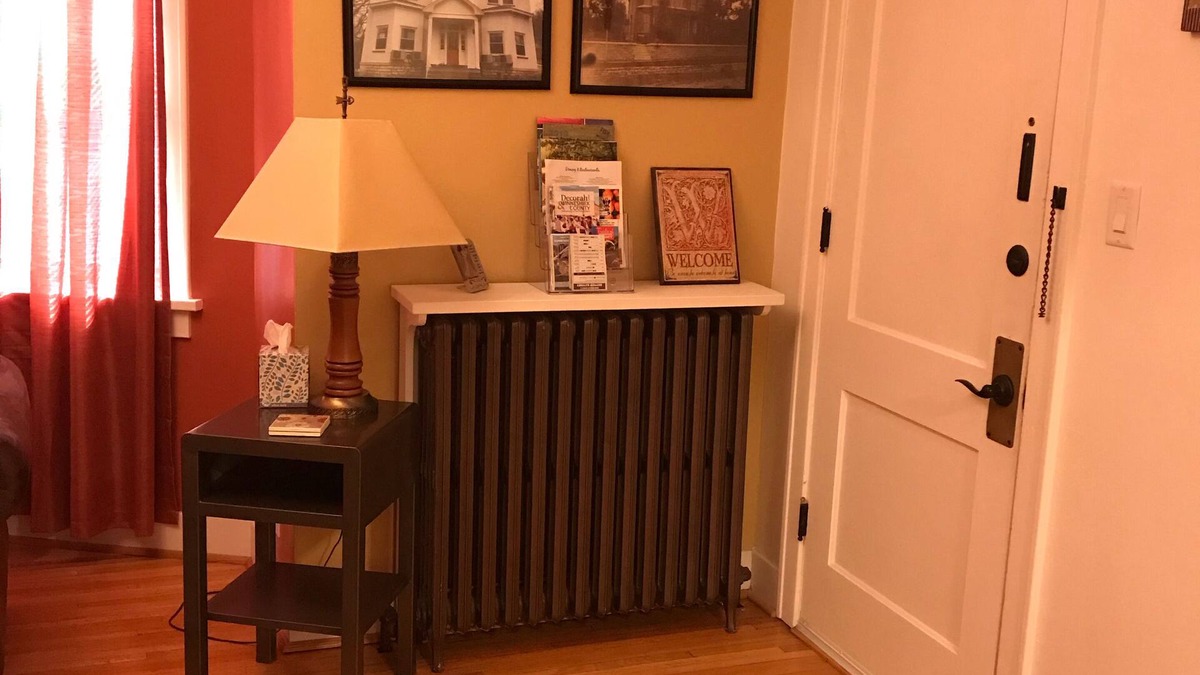Decorah Apartment | Historic Phelps Mansion; main level Suite #1