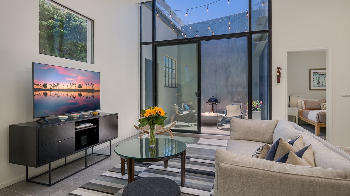 Golden Hill Apartment | Historic Post Office Loft w/firepit near Zoo