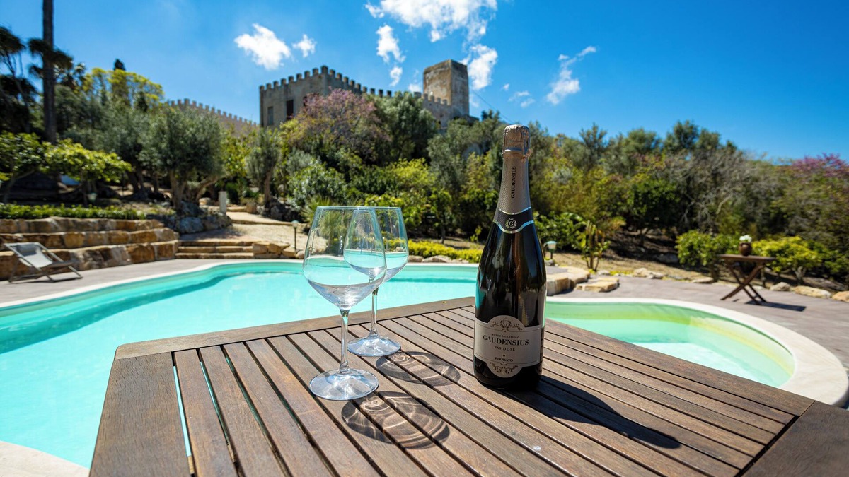 Sant'Andrea Bonagia Villa | Historic residence Villa Fontana private pool & botanic garden CIR9081022C207640