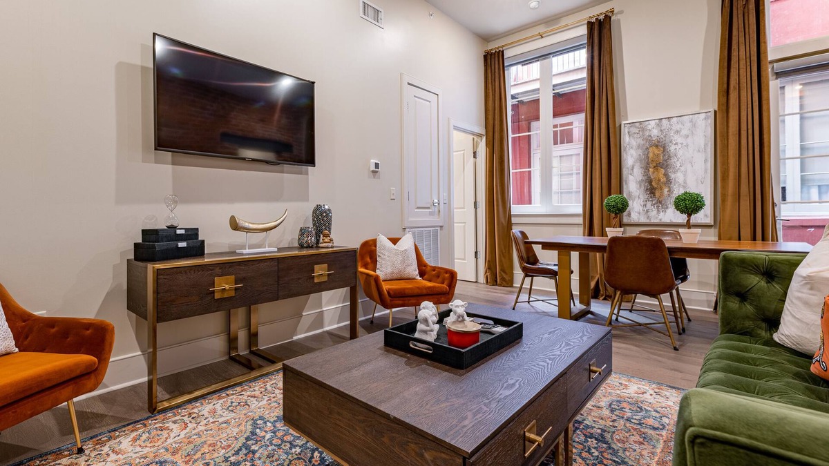 Central Business District Condo | 🧡HISTORIC! - Steps to it ALL! Stay in LUXURY with Your Own Private Terrace🧡| The Audubon