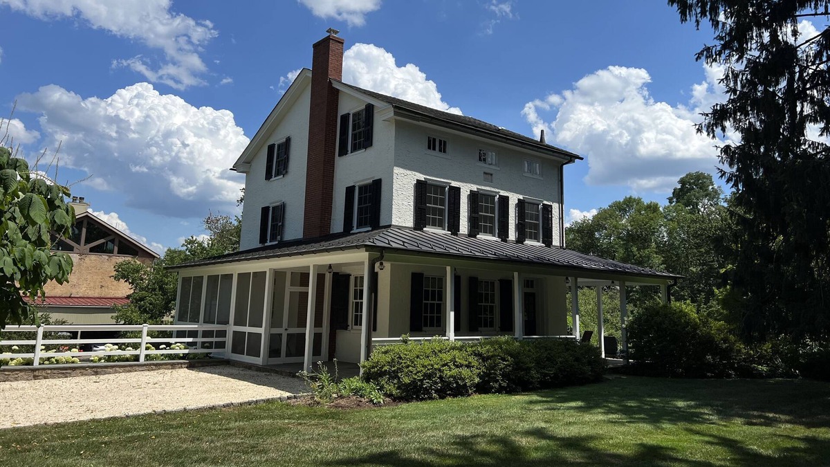 Blue Bell Other | Historic, Streamside Farmhouse with Modern Kitchen