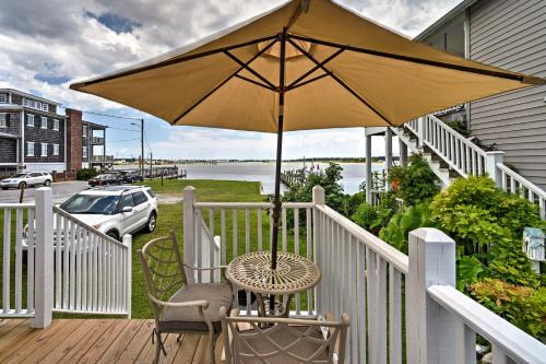 Swansboro Apartment | Historic Swansboro Studio with Intracoastal View!