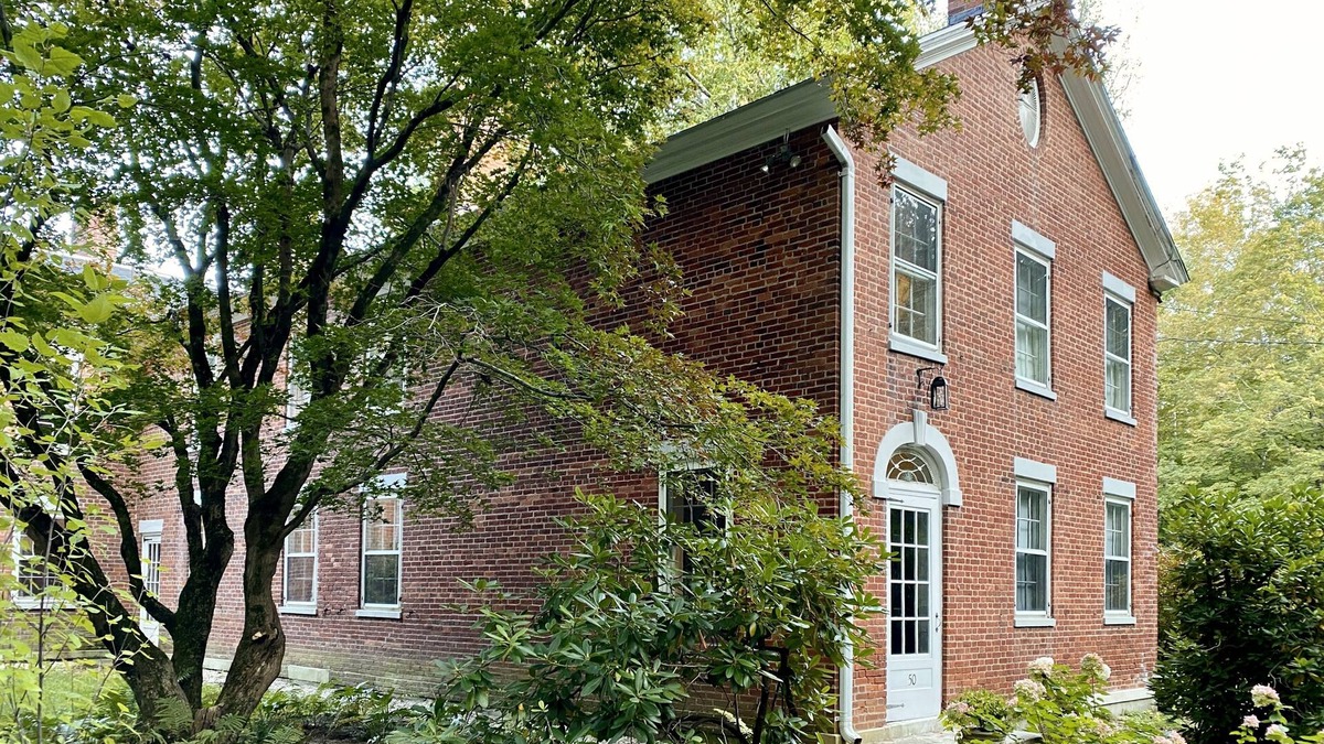 Sheffield House | Historic (updated)1812 Federal brick house well situated in Berkshires with pool