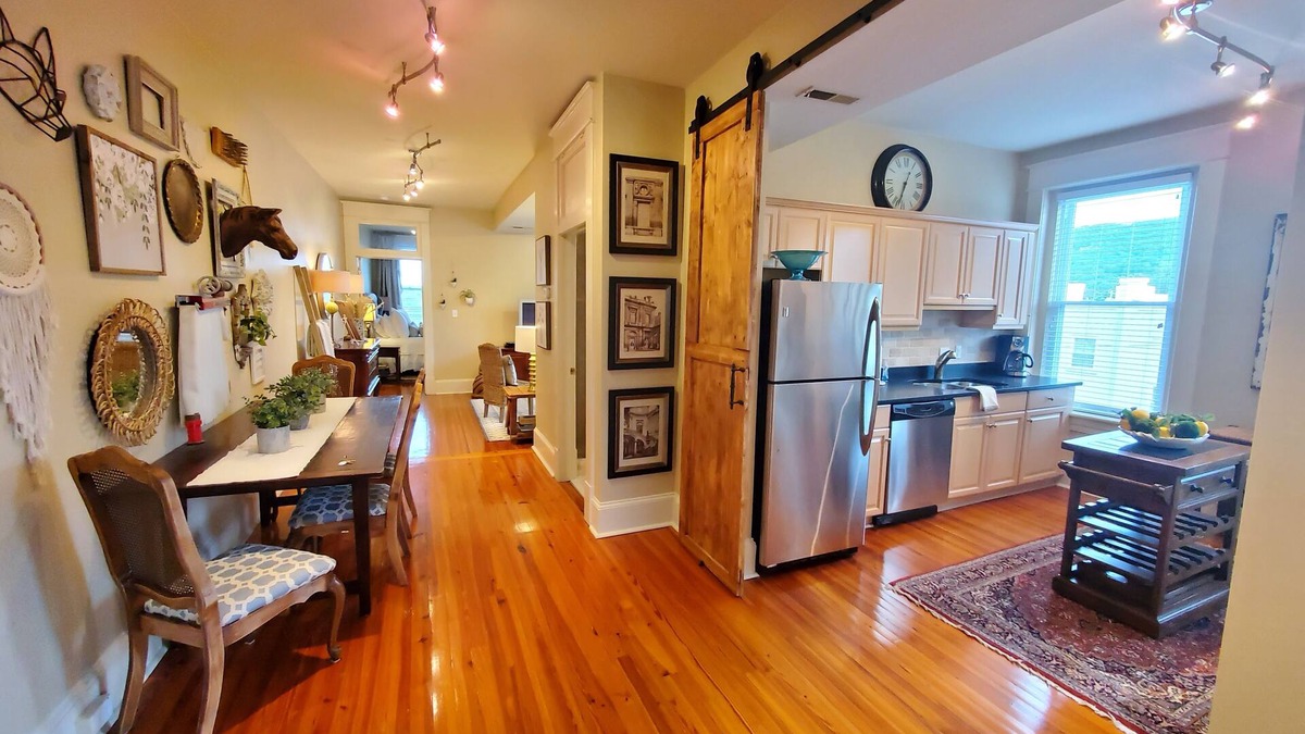 Old Southwest Condo | Historic Urban Downtown Loft 2 Bedroom 2 Bath with Parking