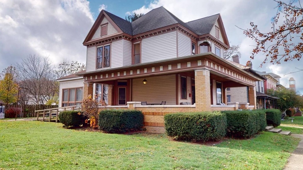 Nelsonville House | Historic Vacation Home Rental near Hocking Hills in Nelsonville Ohio