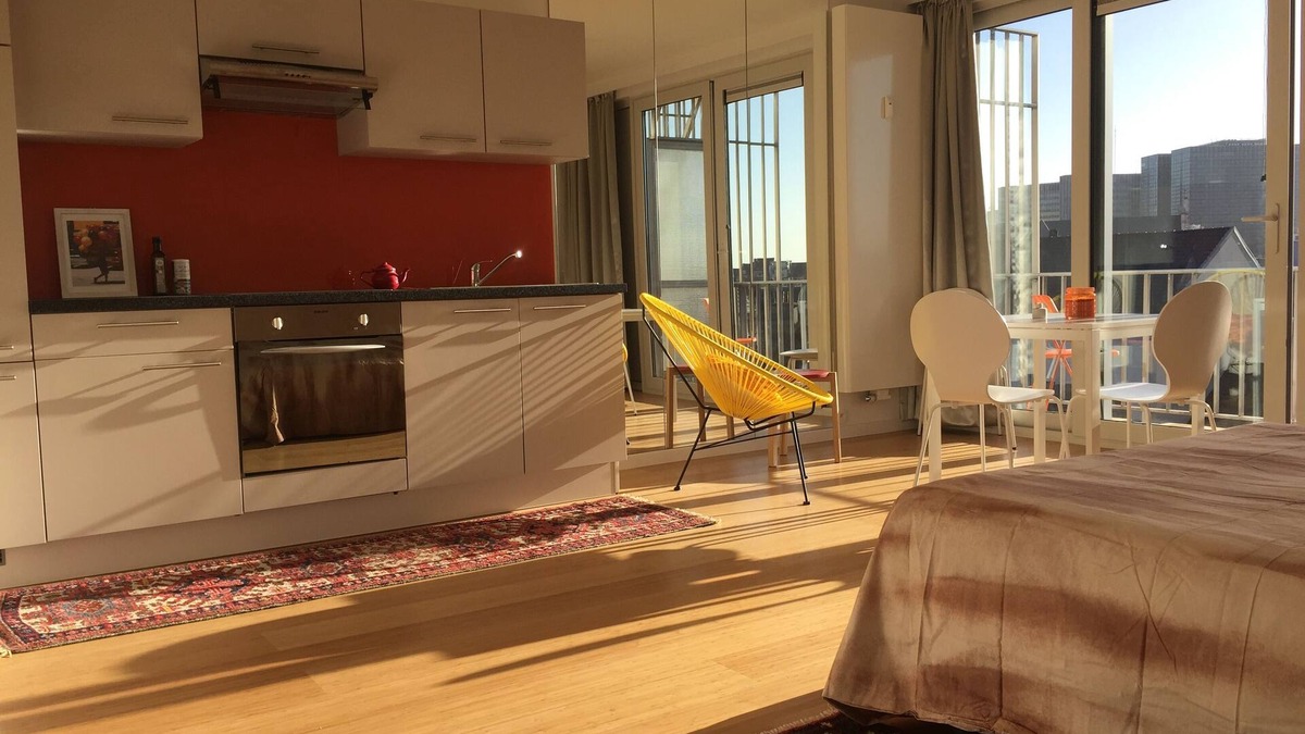 Quartier des Quais - Kaaienwijk Apartment | Historical center, sunny terrace with panoramic view