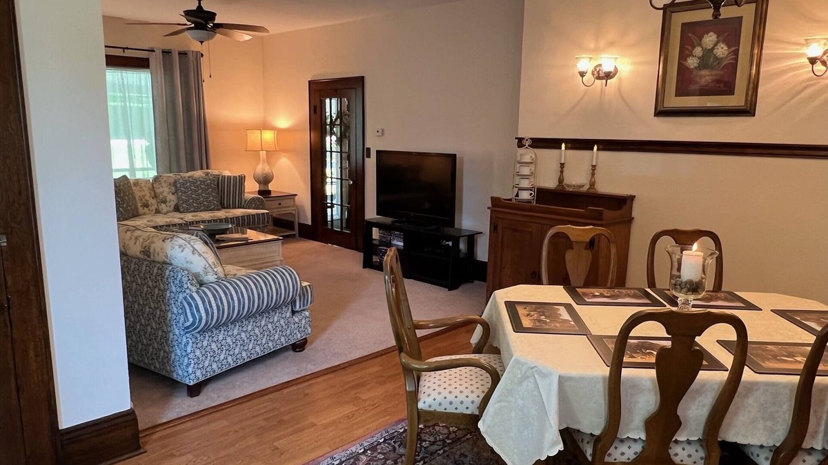Emporium House | Historical home in quaint, quiet town with mountain views.