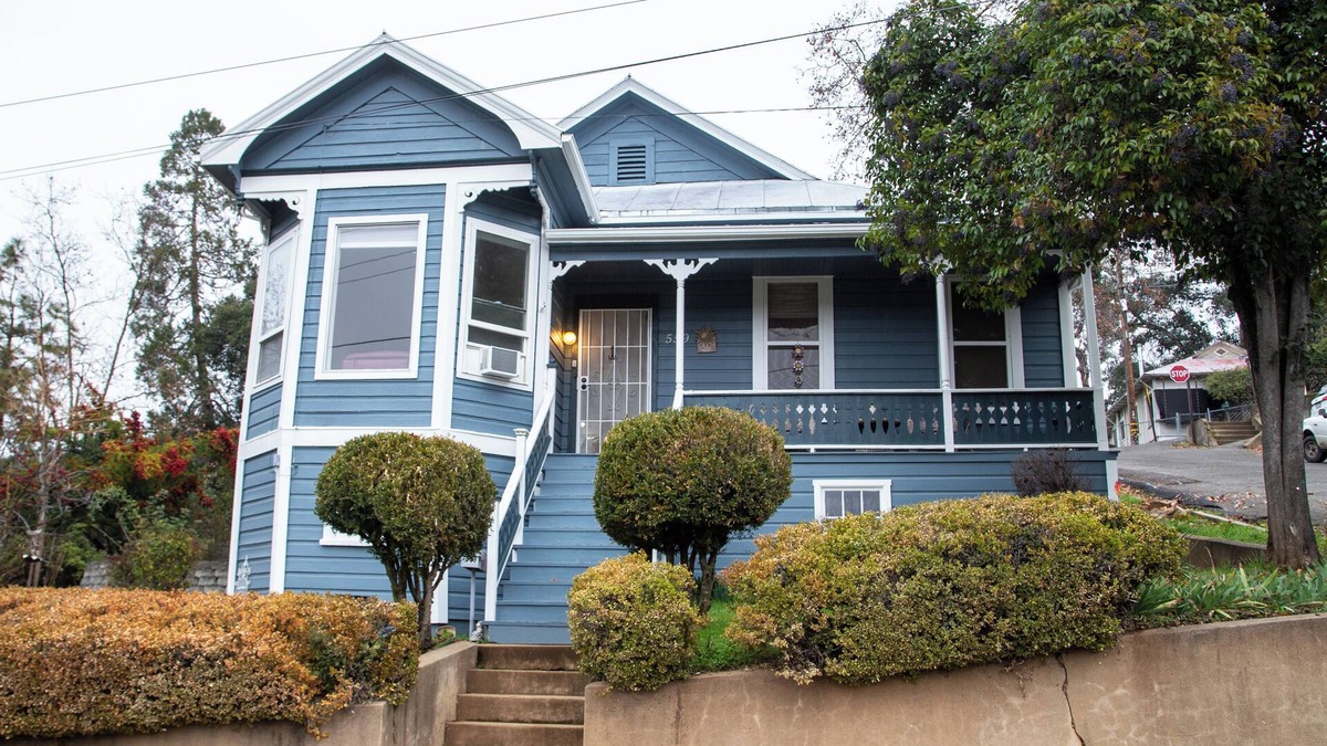 Sonora House | Historical Victorian with Modern Touch. Garage with EV Charger
