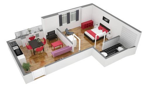 Oerlikon Apartment | HITrental Oerlikon Apartments
