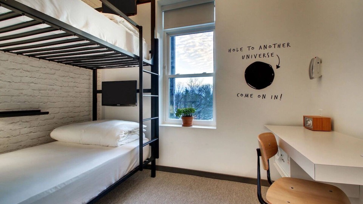Foggy Bottom Hotel | Hive Bunk, Hotel Hive, Chic Decor, Essential Amenities, Central Washington