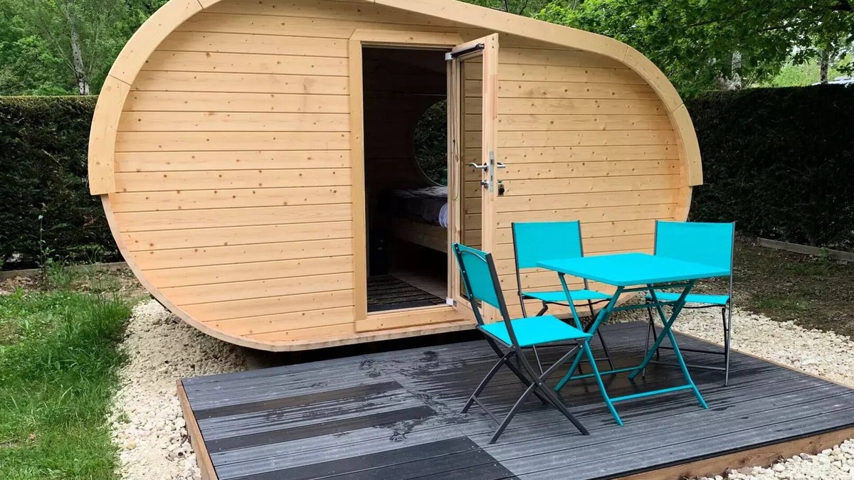 Sadirac Cabin | Hobbit Kabine 3 Personen ohne Sanitär Klimaanlage